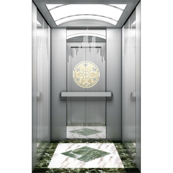 Hotels Automatic MRL Fuji Passenger Elevator Machine Roomless Fuji Passenger Elevator