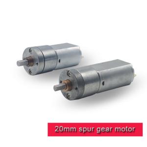 Wholesale 20mm Small Gear Motor High Torque Mini DC Gear Motor 6v 12v For Smart Home Appliance from china suppliers