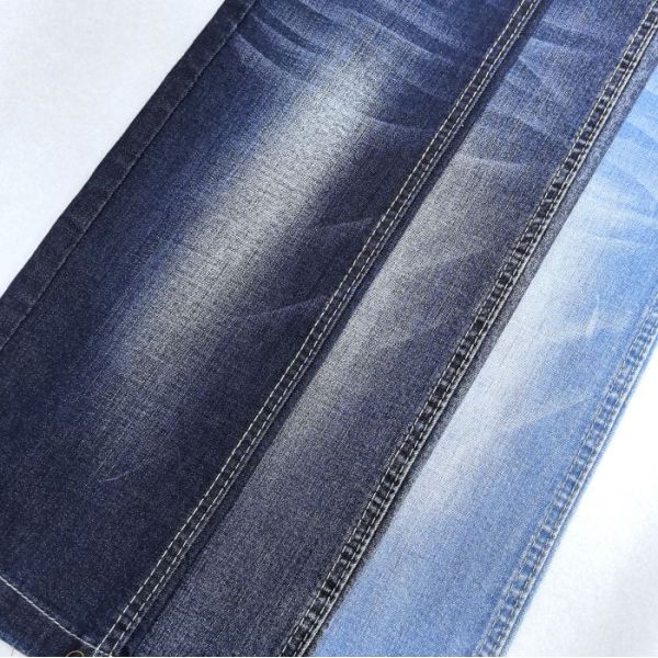 9.2oz Light Weight Stretch Denim Fabric for Fashion Accessories-Shoes Dark Blue Lightweight