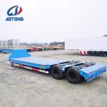 20t Fuwa Bpw Steel Axle Lowbed Trailer for Excavator Loader Heavy Equipment