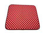 Dual Sided Dish Drying Mat Microfiber Absorbent Machine Washable 18X24"