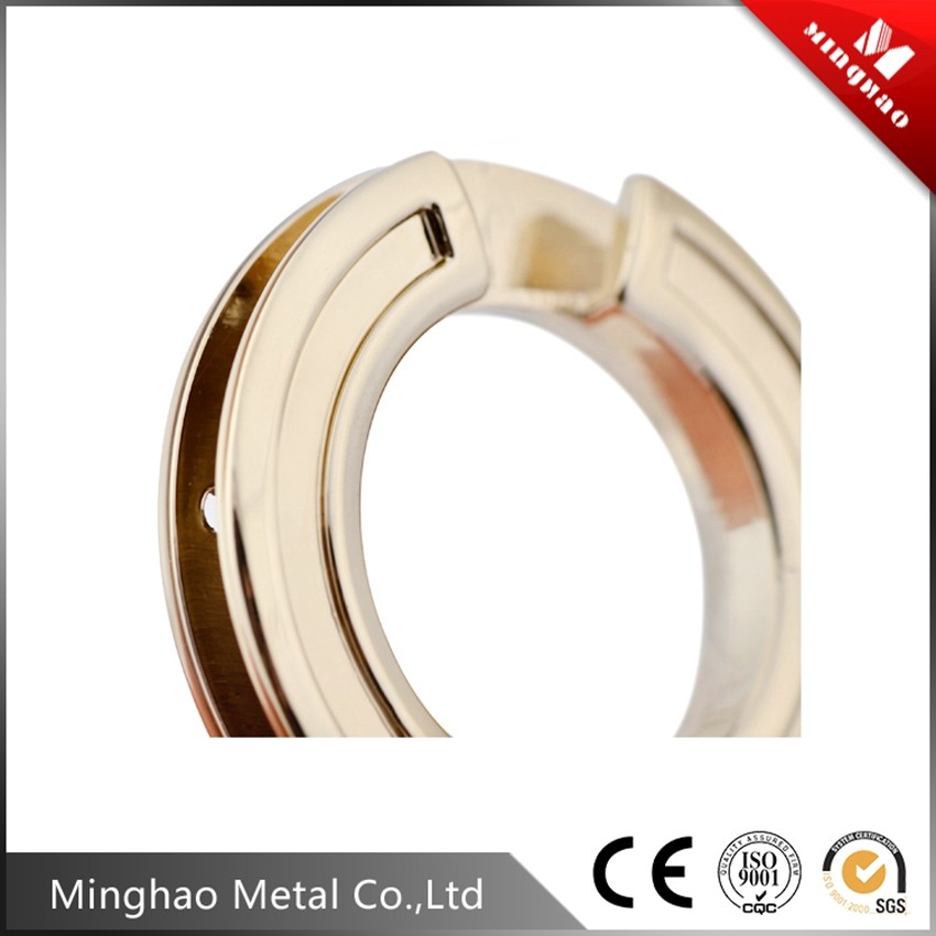 Fishion 55.05*38.48mm circular shape metal parts for bag accessries