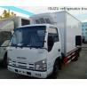Customized ISUZU Brand 4*2 LHD diesel refrigerated van truck for sale, new brand ISUZU freezed van box truck for sale for sale