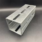 Heavy Rail Profile 80x80x3mm Galvanized Steel Slotted Square Channel