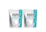 N95 Mask Standing Bottom Zipper Top Resealable Pouch Packaging