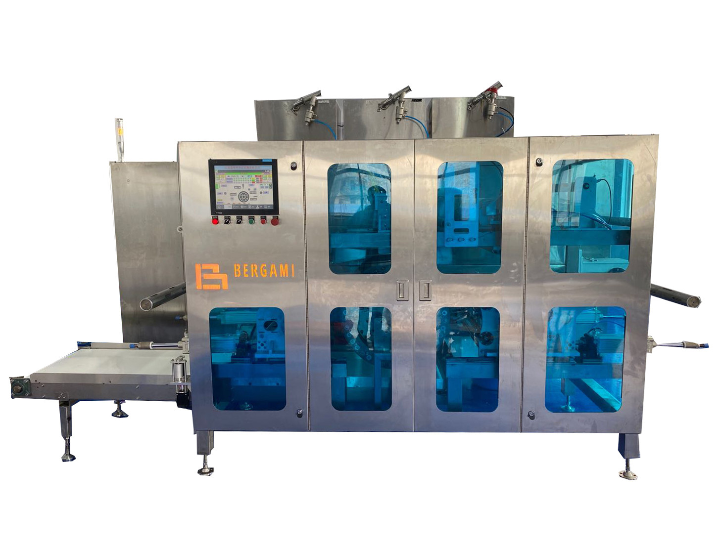 300 600 Pods Minute Film Sealing Cutting Producing Pod Filling Machine