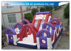 Wholesale Outdoor Inflatable Bounce House Games Double Slides For Business Hire from china suppliers