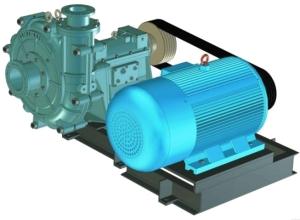 Wholesale 185kw Hydraulic Horizontal Slurry Pump Anti Abrasion 200ZBG(P)-760 from china suppliers