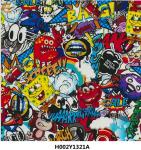 Sticker Bomb Water Transfer Liquid Image Hydrographic Film