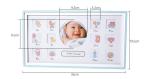 Handmade Baby First 12 Months Photo Frame With Well Polished Vintage Finishing