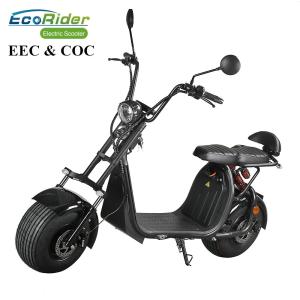 Wholesale 60V 12ah/20ah Two Wheels Electric Scooter EcoRider ES057 Citycoco 6-8 Hours Charging Time from china suppliers
