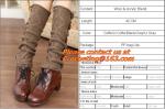 winter woods morning Leg warmers thick warm wool acrylic blend female loose