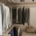 3000 X 600 X 2600mm Walk In Closet Wardrobe