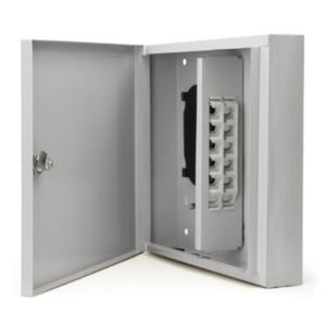 Wholesale 12F Wall Mount Fiber Enclosure Metallic ODF Fiber Optic Patch Box 12 Core from china suppliers
