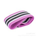 Ultra Stretchable TPE Heavy Fabric Resistance Bands Pink 25in
