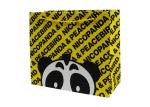 Yellow Panda Printed Paper Bag Packaging Customized FSC ISO certificate
