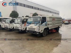 Wholesale JMC 4 Brushes 8cbm Stainless Steel Road Cleaning Vehicle from china suppliers