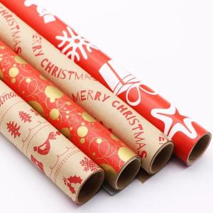 Wholesale Holiday Themed Printed Gift Wrapping Paper For Festive Cheer Customized Size from china suppliers