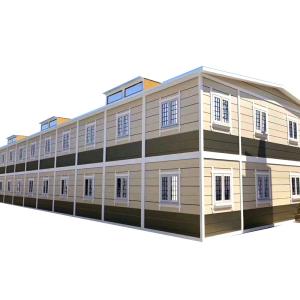 Wholesale Zontop Modern Luxury Easy Assemble Steel Prefabricated 2 Story Frame 20ft 40 Ft Shipping Steel Small Prefab Home from china suppliers