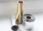 Metalized BOPP/ PET Thermal Laminating Film Flexible Packaging Materials Gold