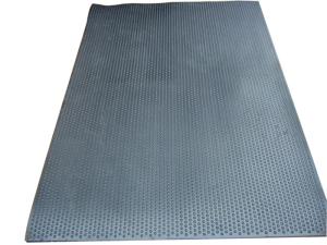 Wholesale Commercial Soft Black Insulation Rubber Stall Mats , Dairy Cow Cubicle Mats from china suppliers