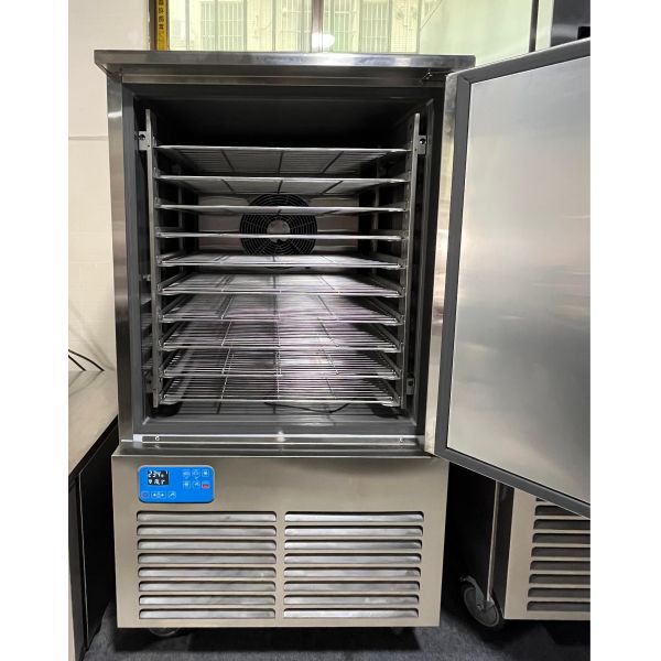 Commercial High Efficiency Blast Freezer Single-Temperature Shock Free Fan Cooling for Restaurants Food Refrigeration Equipment