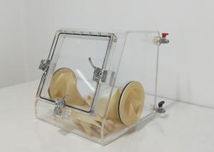 Wholesale Isolated Glove Box Laboratory Equipment Full View , Tabletop Small Glove Box from china suppliers