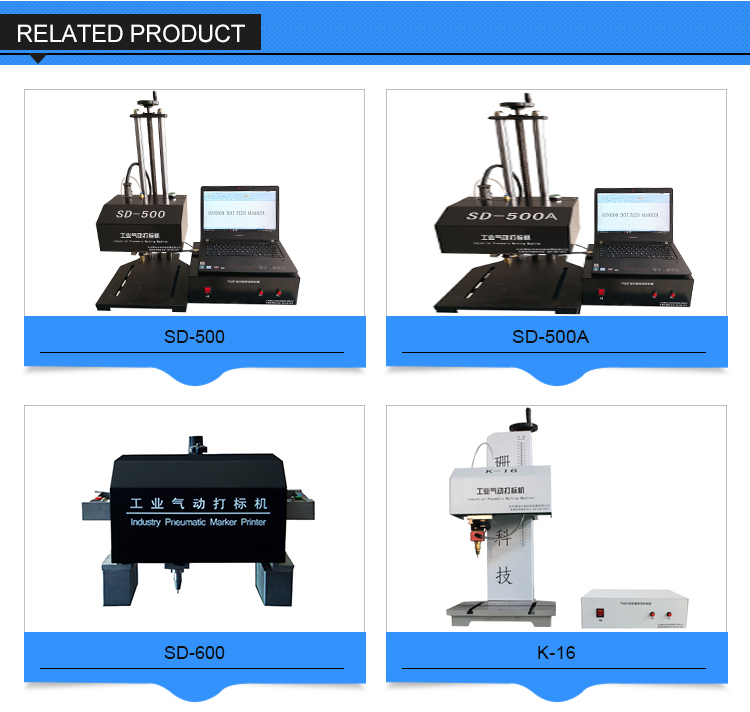 Desktop Automatic Vin Code CNC Metal Engraving Machine Portable Dot Peen Marking Machine
