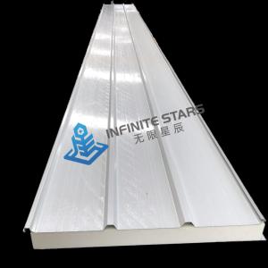 Wholesale Strong Color Steel Sandwich Panel PU 50 Type Environmental Protection Energy Saving from china suppliers