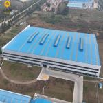 Multi Storey Prefabricated Steel Structure Building Galvanized Round Steel Tube
