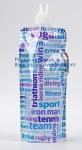 Promotional Customized Foldable Plastic Water Bottle Bag,Fashion bpa free bottle