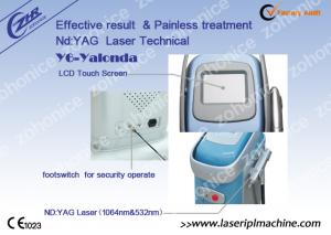 Wholesale Vertical Laser Tattoo Removal Machine Q switch Nd Yag Laser With High Energy from china suppliers