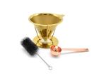 300g Stainless Steel Coffee Pour Over Paperless Coffee Dripper 100mm