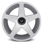 Car Wheel Rims For BMW M5 M6 / Gun Metal Machined Customized 19 inch Alloy Wheel