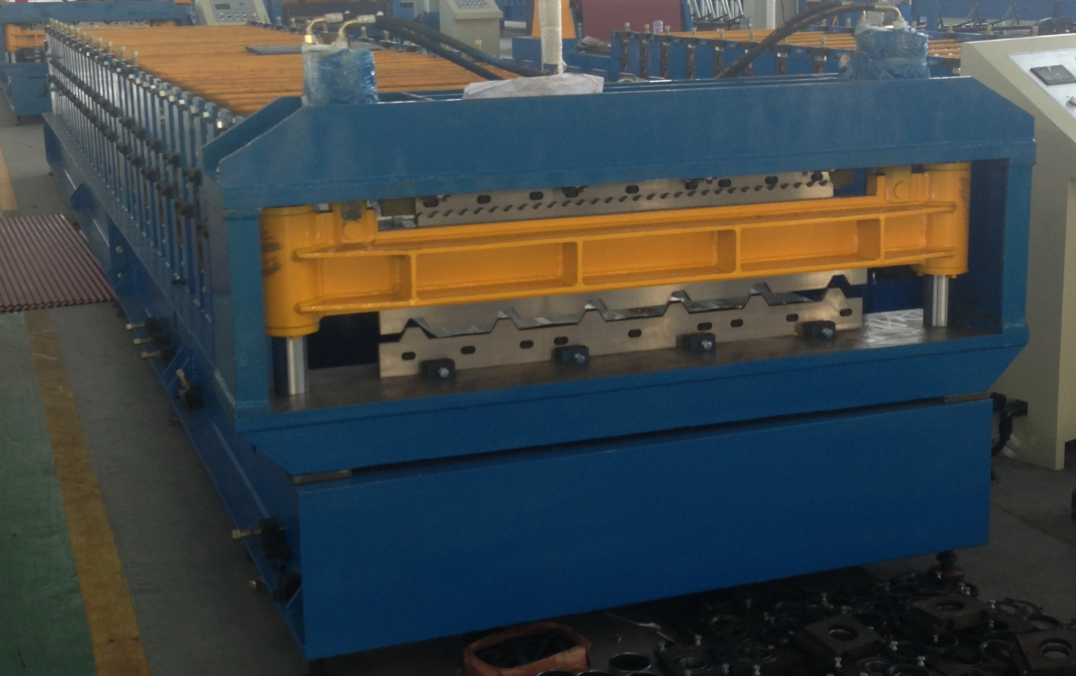 High Productivity Double Layer Roll Forming Machine