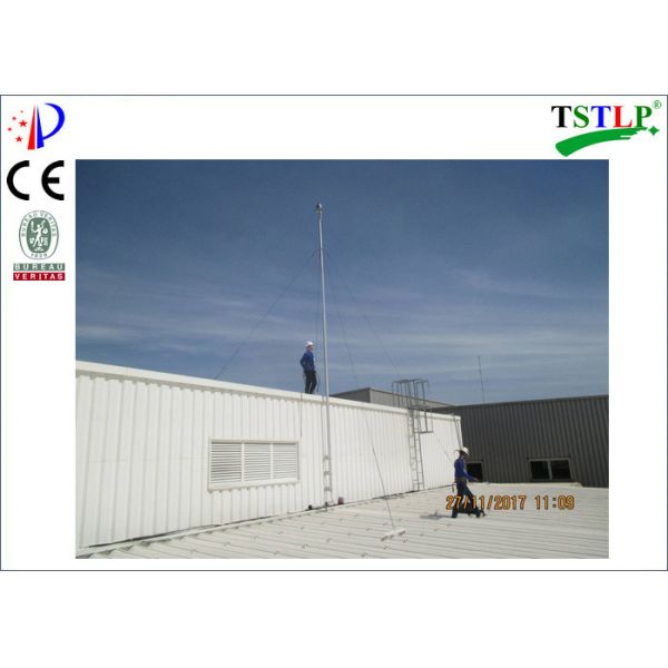 House Roof / Building Ese Lightning Rod Free - Maintenance After Multiple Lightning Strikes