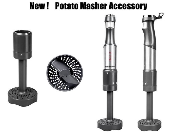 800W Stainless immersion blender With Chooper and Processing Bowl