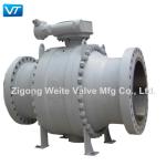 36'' WCB Gear Operated Ball Valve Horizontal Installation Class 600 Large