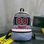 New nylon letter printed backpack fashion trend in summer in Europe and America