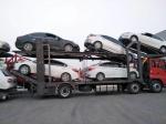 European Standard 3 Axle Car Carrier Semi Trailer Transport Truck Trailers Top