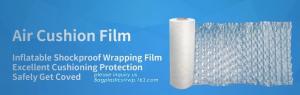 China Air cushion film, protective air pillow bag, wine bottle air column packaging bag, bubble cushion wrap, bagplastics, pac on sale