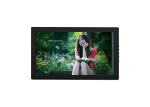 Wholesale Wooden 14 Inch Battery Powered Digital Photo Frame with USB Connection from china suppliers