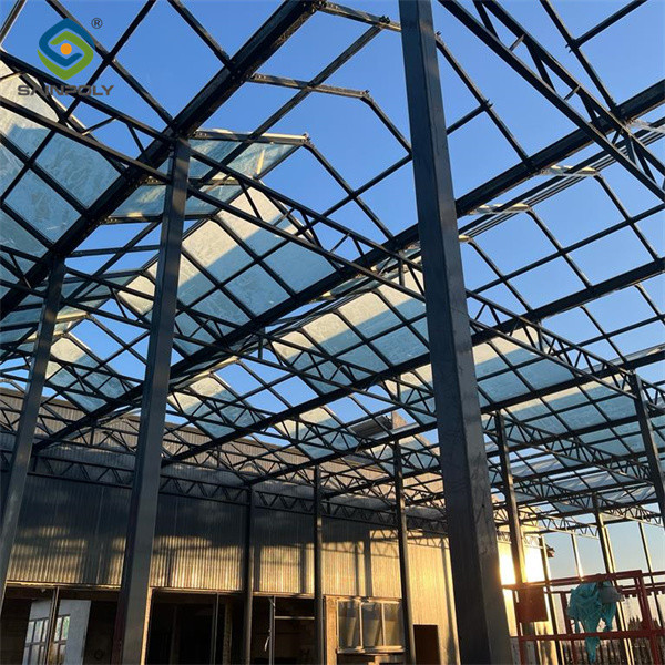 Agricultural Glass Venlo Type Greenhouse Wind Resistance Professional Installation