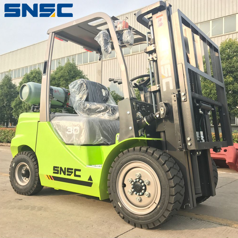 2ton Lp Gas Gasoline Forklift Cabin Truck FL20 Propane Forklift