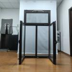 Waterproof Soundproof Aluminum Door Pivot Hinge Double Hinged Aluminium Doors