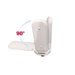 E27 SMD 2835 Foldable Fan Blade , Ultralight LED Four Leaf Lamp