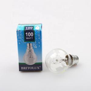 Wholesale 25W 40W 60W 75W 100W Incandescent Edison Bulbs , Clear Incandescent Light Bulbs from china suppliers