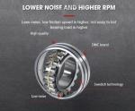 SKF 22207CA / W33 Spherical Roller Bearing With Steel / Brass Cage For Machinery