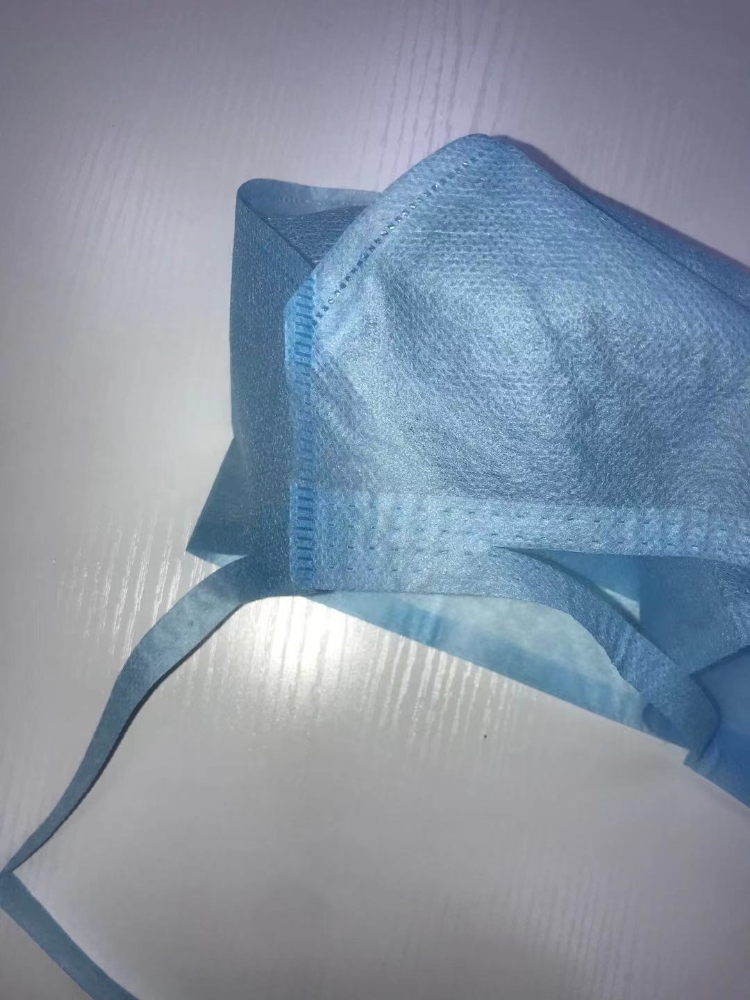 Wholesale Unsiex Disposable Non Woven Cap With Ties Hospital Disposable Doctor Cap