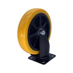 8" Heavy Duty Castor Wheels Swivel Top Plate Caster Wheels TPE